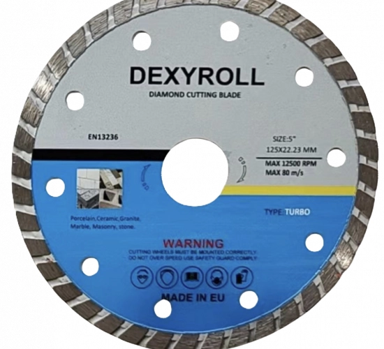 Disc diamantat turbo